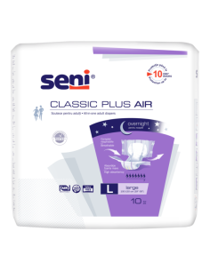 Пелени за възрастни Seni Classic Plus Air, L, 10бр