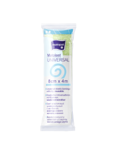 MATOLAST UNIVERSAL Еластичен бинт за многократна употреба, 8см. х 4 см. зелен
