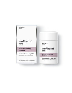Хранителна добавка InoPharm За озарена кожа, 60 капсули