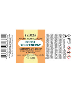 Арома композиция Boost Your Energy, ZoyaBG , 10 мл 2
