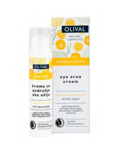 Околоочен крем с масло от безсмъртниче, Olival, 15 мл