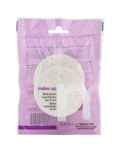 Гъба за премахване на грим, 100- целулоза - 2 бр., Martini Spa, 2 бр