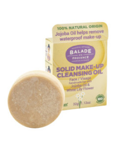Твърдо масло за почистване на грим - био, Balade en Provence, 32 г