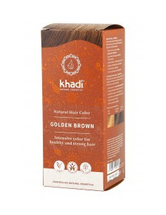 Билкова боя за коса - златисто кестеняво