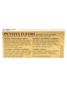 Цветни сапуни с флорални аромати - био - 4 x 20g, Savon du Midi, 4 бр 2