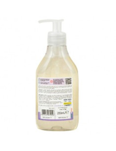 Измиващ гел за ръце, лице и тяло Лавандула - био, Biolu, 250 мл 2