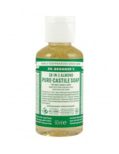 Кастилски сапун с коноп и бадем, Dr. Bronners, 60 мл