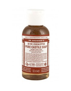Кастилски сапун коноп и евкалипт, Dr. Bronners, 60 мл /240 мл