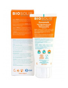 Био слънцезащитно мляко за деца и бебета SPF 50+, BioSolis, 100 мл 2
