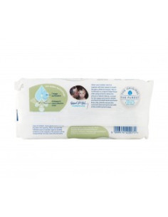 Мокри бебешки кърпички с екстракт от сапунени ядки, Water Wipes, 60 бр 2