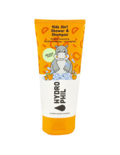 Шампоан и душ-гел за деца Хипопотам, Hydrophil, 200 мл