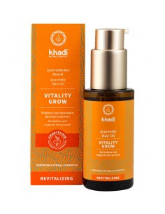 Витализиращо масло за стимулиране на растежа на косата, Khadi, 50 мл