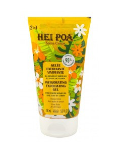 Ексфолиращ и ободряващ гел за лице и тяло Моной де Таити, Hei Poa, 150 мл