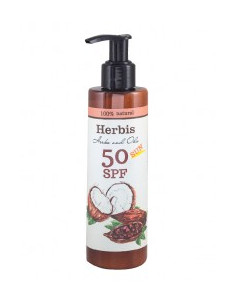 Слънцезащитно мляко SPF50, Herbis, 200 мл