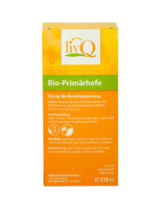 Течна бирена мая - био, livQ, 210 мл 2