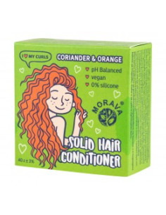 Твърд балсам за къдрава коса, Морава, 40 г