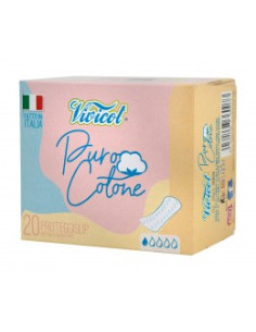 Ежедневни превръзки от памук, Vivicot, 20 бр