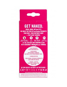 Оребрени презервативи от естествен латекс, Here We Flo, 6 бр /12 бр 2