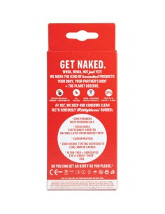 Презервативи от естествен латекс с лубрикант - ултра тънки, Here We Flo, 6 бр /12 бр 2