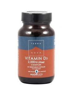 Витамин D3 2000IU комплекс - 50 капсули