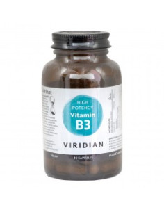 Витамин B3 250 мг, Viridian, 30 бр