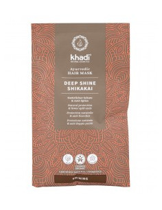 Маска за коса с шикакай за блясък - био, Khadi, 50 г