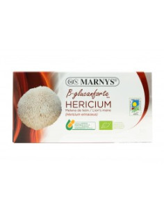 Херициум Бета глюкан форте Лъвска грива - био, Marnys, 30 бр