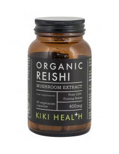 Екстракт от гъби Рейши - био, Kiki Health, 60 капс