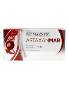 АстаксанМар - хранителна добавка с Астаксантин, Marnys, 30 капс