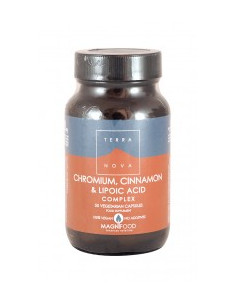 Комплекс с хром, канела и липоева киселина - 50 капсули