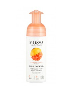 Почистваща пяна за лице Glow Cocktail, Mossa, 150 мл