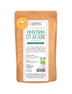 Инулин от агаве на прах - био, ZoyaBG , 125 г /250 г