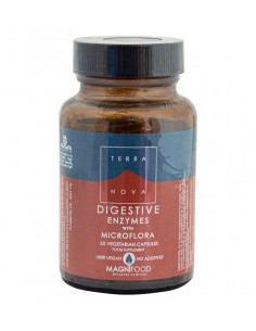 Комплекс храносмилателни ензими с микрофлора - 50 капсули