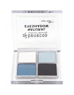 Сенки за очи 4 цвята - True blue - 4.8 г