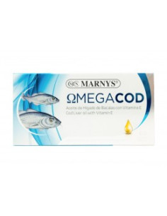 Омега код - Омега 3 с витамин E , Marnys, 60 бр
