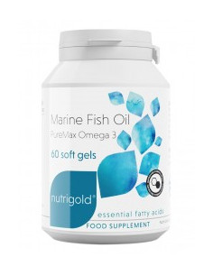 Рибено масло - ултра пречистено, NutriGold, 60 бр