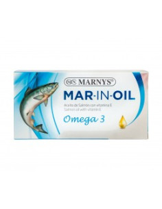 Mаr-In-Oil Масло от сьомга, Marnys, 60 бр