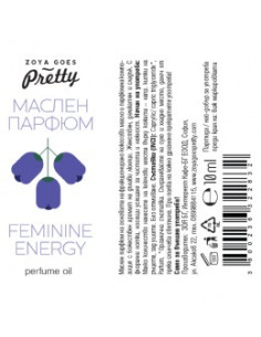 Маслен парфюм Feminine Energy, Zoya Goes Pretty , 10 мл 2