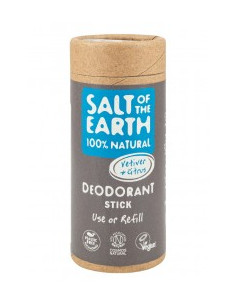 Део-стик в картонена опаковка - ветивер и цитрус, Salt of the Earth, 75 г
