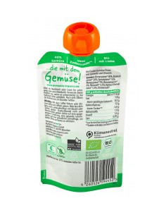 Пюре от круша, броколи, спанак, манго, банан и ориз - био, Pumpkin Organics, 100 г 2