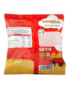 Хрупкави пръчици от леща с домати, моркови и билки - био, Pumpkin Organics, 20 г 2