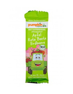 Овесено десертче с ябълка, цвекло и ягода - био, Pumpkin Organics, 20 г