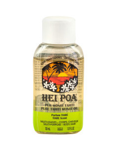 Чист Моной с аромат на таитянска гардения, Hei Poa, 30 мл /100 мл
