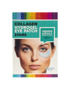 Пачове за очи с колагенов хидрогел, с ефект против подпухване и тъмни кръгове, Intelligent Skin Therapy, 5 бр