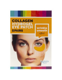 Пачове за очи с колагенов хидрогел, с ефект против бръчки, Intelligent Skin Therapy, 5 бр