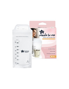 Торбички за съхранение на кърма Tommee Tippee Made for Me, 36 броя