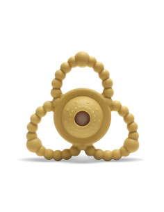 Lorelli - Силиконова гризалка-дрънкалка, yellow 2