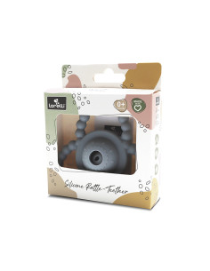 Lorelli - Силиконова гризалка-дрънкалка, grey 2