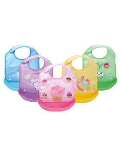 Лигавник Chipolino Happy Meal, лилав 2