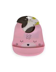 Силиконов лигавник Cangaroo Oscar, розов 2